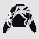 White Confetti Knit Set