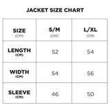 Drop-shoulder Denim Jacket in Black