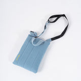 Denim Affair Portrait Laptop Sleeve in Ice Blue