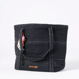 Denim Affair Tote Bag in Black