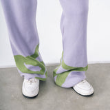 Green Confetti Knit Set