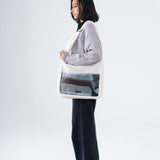 Fur Tote Bag in Brown Haze