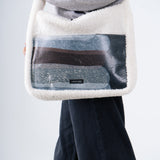 Fur Tote Bag in Brown Haze