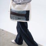 Fur Tote Bag in Brown Haze