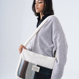 Fur Tote Bag in Brown Haze