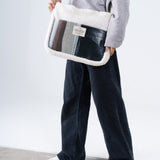 Fur Tote Bag in Brown Haze