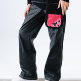 Fur Cross Bag in Monopoly