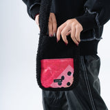 Fur Cross Bag in Monopoly