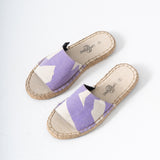 Open Toe Espadrille - Lavender