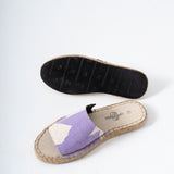 Open Toe Espadrille - Lavender