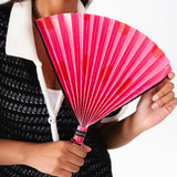 Hand Folding Fan - Paris