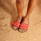 Ropes Footprint - Fuchsia