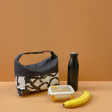 Buckle Lunch Bag – White Confetti