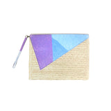 Bay Clutch - Purple Square