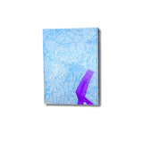 Hardcover Notebook – Purple Confetti