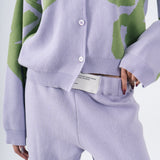 Green Confetti Knit Set