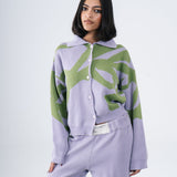 Green Confetti Knit Set