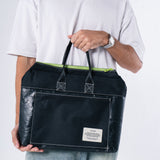 Practical Plastic Laptop Bag in Black