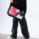 Fur Tote Bag in Monopoly