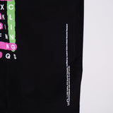 Oversized Crosswords T-Shirt - Black