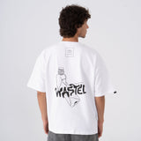 Oversized Wasted T-Shirt - White