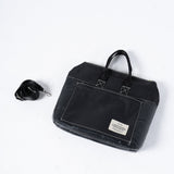 Practical Plastic Laptop Bag in Black