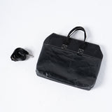 Practical Plastic Laptop Bag in Black