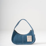 Y2k Shoulder Bag - Blue Denim