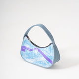 Y2k Shoulder Bag - Purple Confetti