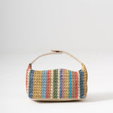 Sol Raffia HandBag - Prism