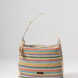 Sol Raffia Hobo Bag - Prism