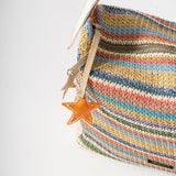 Sol Raffia HandBag - Prism
