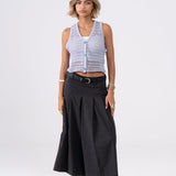 Nina vest in Lavender