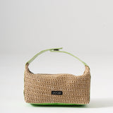 Sol Raffia HandBag - Pistachio