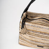 Sol Raffia Hobo Bag - Dune