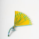 Mini Folding Fan - Yellow