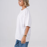 Oversized Wasted T-Shirt - White