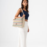 Sol Raffia Hobo Bag - Prism