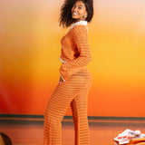 Gia Set in Tangerine