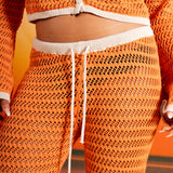 Gia Set in Tangerine