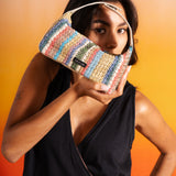 Sol Raffia HandBag - Prism
