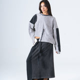 Skirt Set Washed Grey