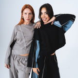 Patchwork Set Grey