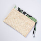 Bay Clutch - Green Origami