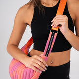 Round Shoulder Bag - Peach