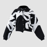 White Confetti Knit Set