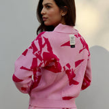 Pink Confetti Knit Set