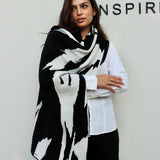 White Confetti Scarf