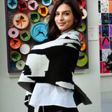 White Confetti Scarf