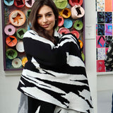 White Confetti Scarf